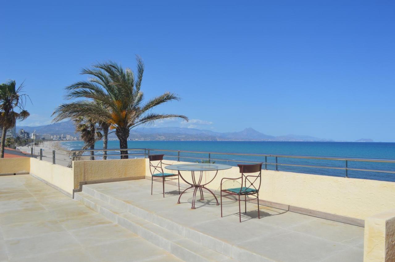 Espectacular Apartamento A Pie De Playa En Chalet Roquetes 알리칸테 외부 사진