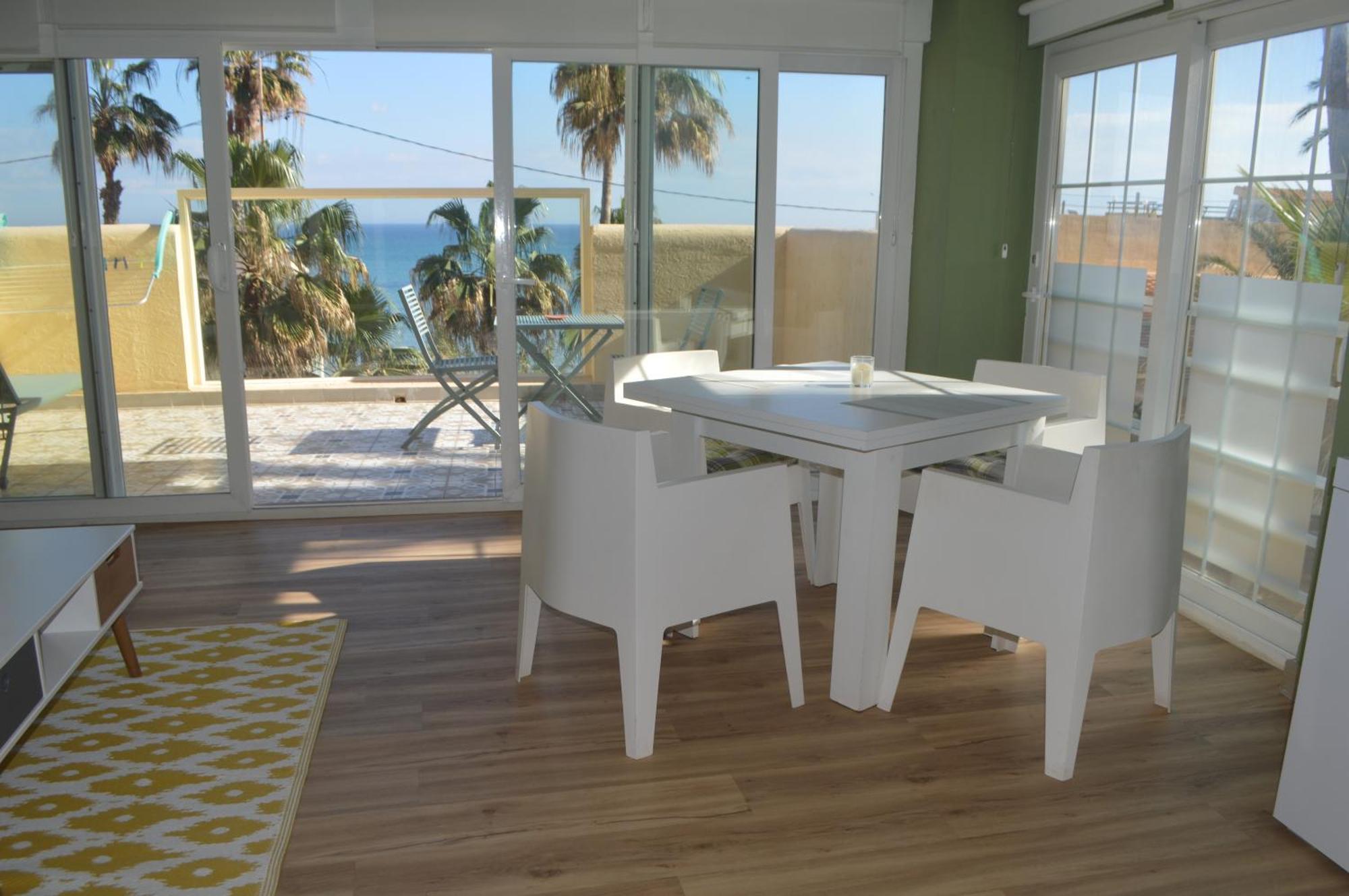 Espectacular Apartamento A Pie De Playa En Chalet Roquetes 알리칸테 외부 사진