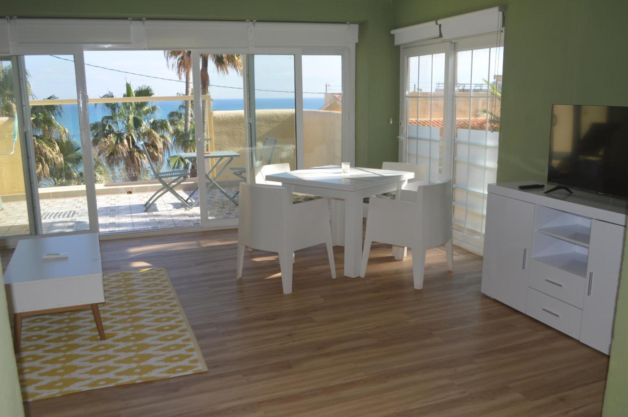Espectacular Apartamento A Pie De Playa En Chalet Roquetes 알리칸테 외부 사진