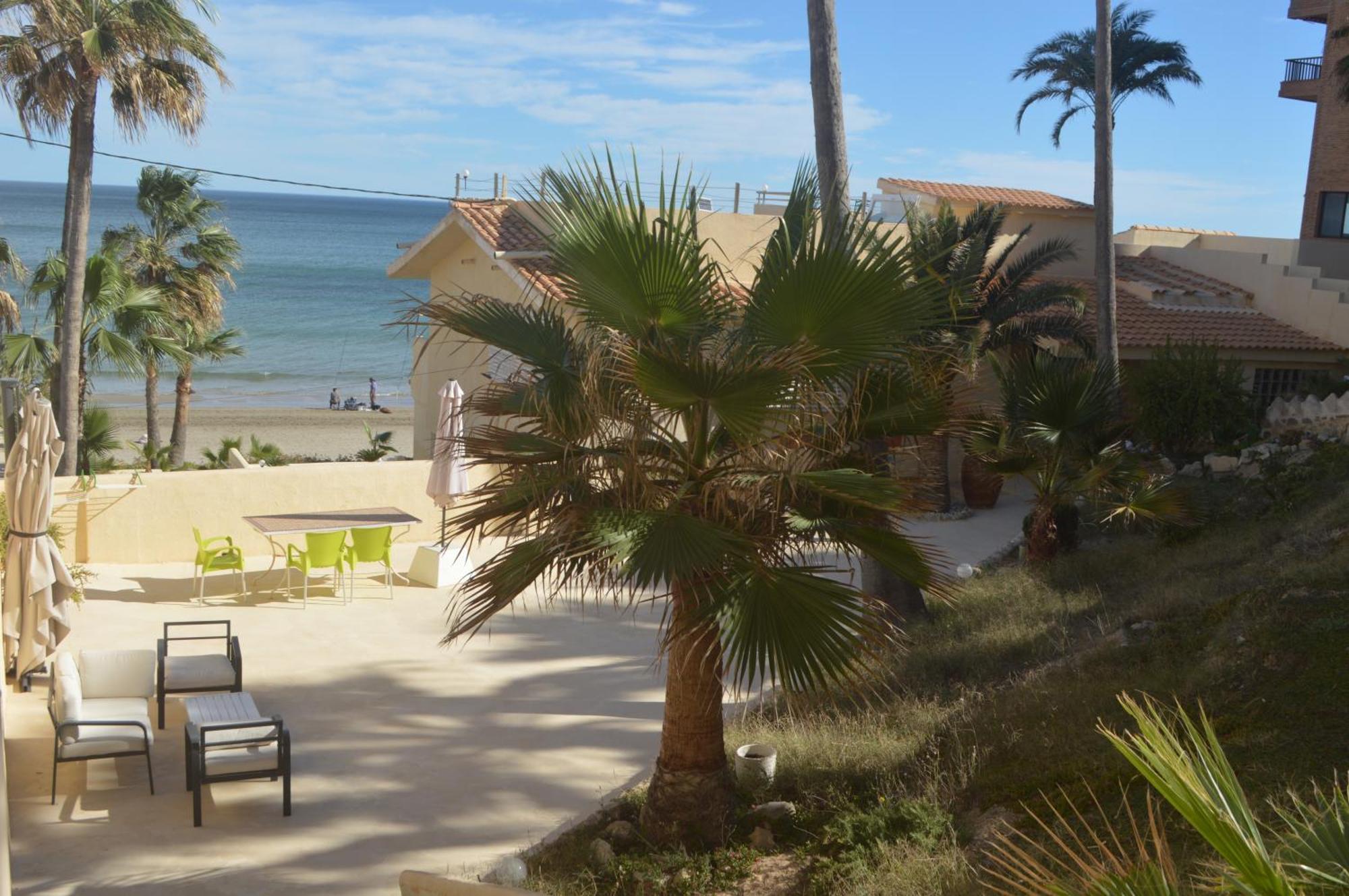 Espectacular Apartamento A Pie De Playa En Chalet Roquetes 알리칸테 외부 사진